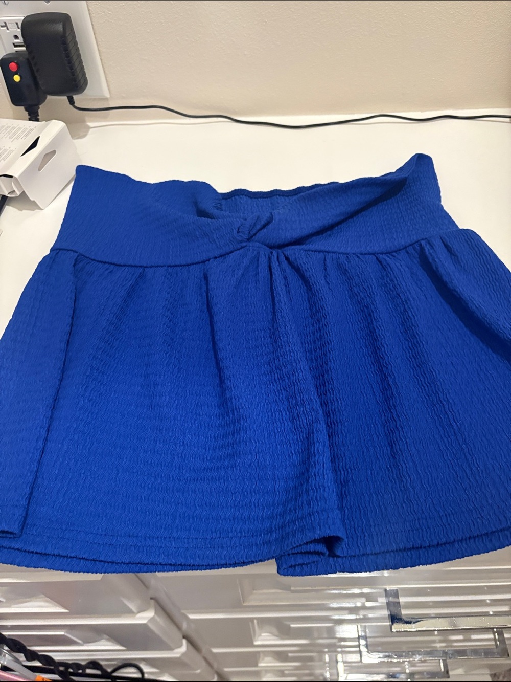 Women’s Royal Blue Knit Tube Top